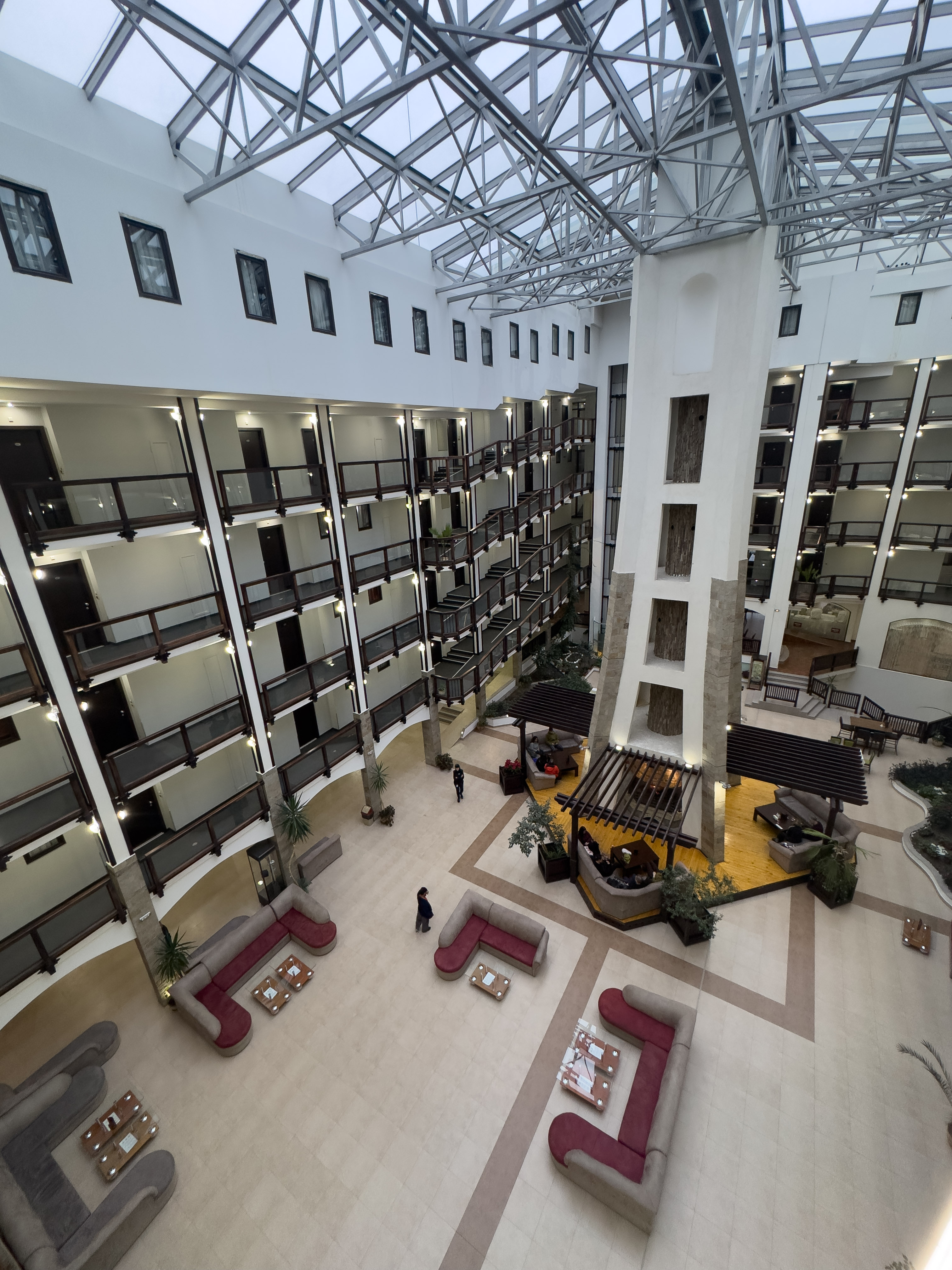 The Bansko Club atrium