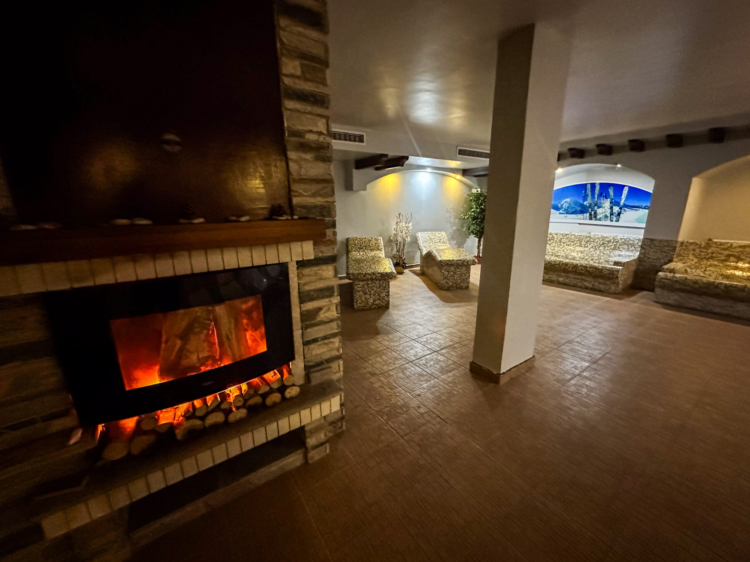 Spa, sauna and Roman bath at Bansko Mountain Homes